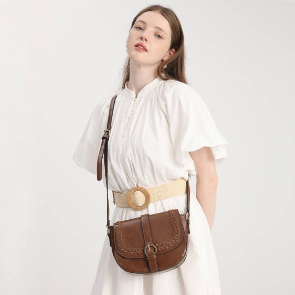 PU Vintage shoulder cross-body bag