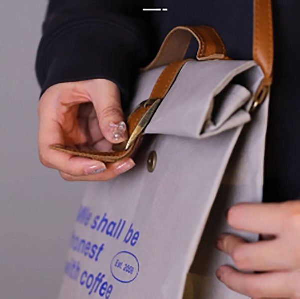 Tyvek Paper Crossbody Bag