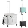 Polypropylene camping folding trolley grocery shopping bag
