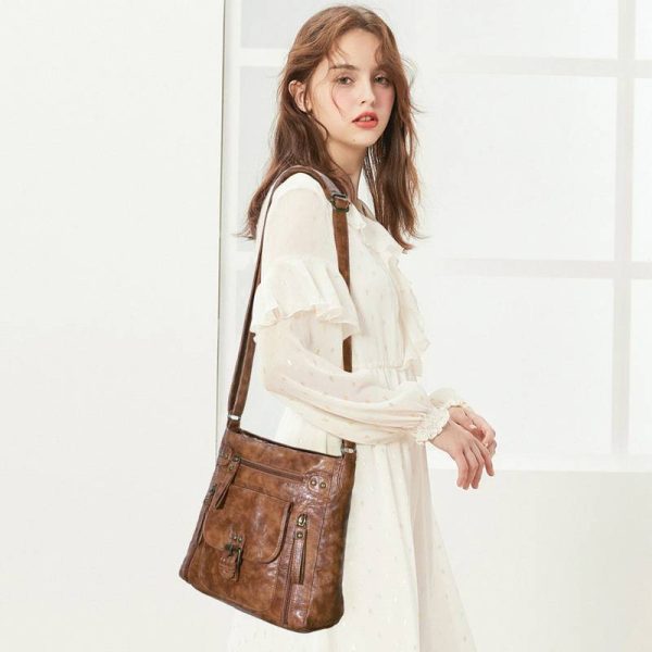 PU Leather Crossbody Shoulder Bags
