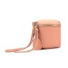 Genuine leather women's mini carrying coin bag