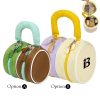 Nylon cylinder hand makeup bag