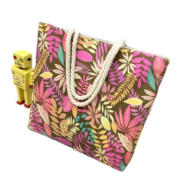 Large Capacity Beach Tote Bag