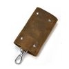 Genuine Crazy Horse Leatehr Key Wallet Case Holder