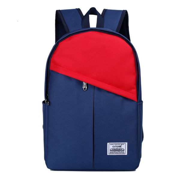 Nylon Double Shoulder Leisure Student Backpack