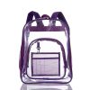 Large-capacity PVC Clear School Backpack
