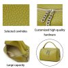 Genuine Leather zipper cross-body women's bag handbag