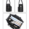 Multi-Pocket Hobo Tote Bag