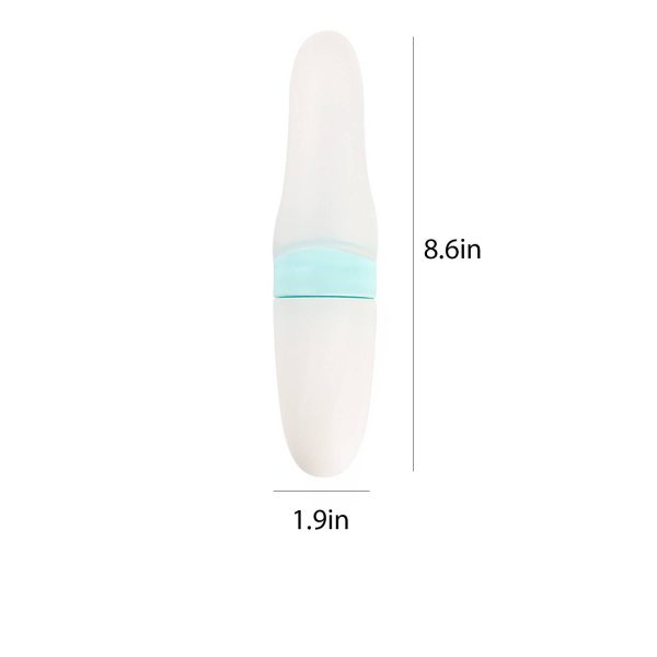 Baby Silicone Rice Paste Spoon Squeeze