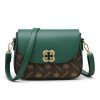 Pu Leather mini waterproof printed mobile Cross-body Bag