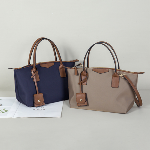 Lightweight Nylon Tote Crossbody Bag