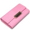 Genuine Leather Embroidered Multifunctional Wallet
