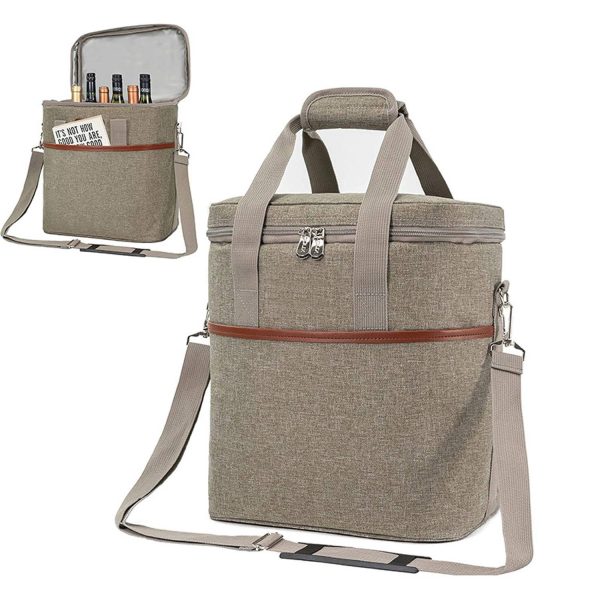 7aacbc01-b860-45a6-9d32-b8985b9118fd_颜色图320拷贝.jpg 6 Wine Bottle Carrier Tote-Insulated Padded