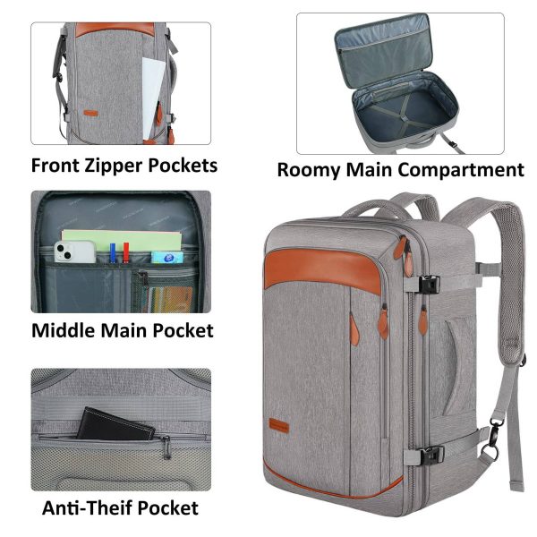 Polyester Carry on Travel Approved Expandable Duffel Bag