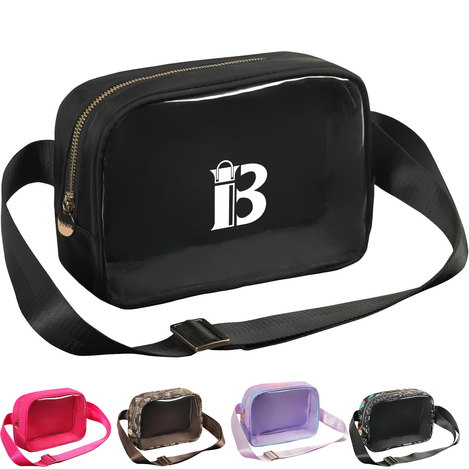 Waterproof PVC Clear Nylon Chest Bag