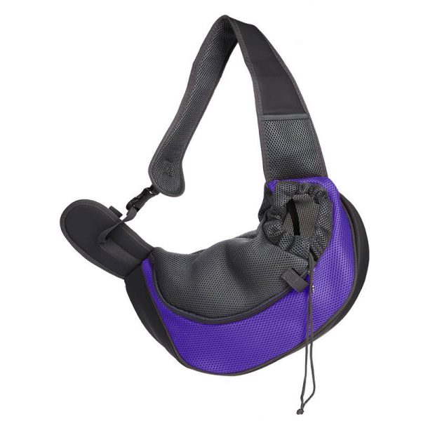 Portable crossbody shoulder breathable mesh outdoor bag