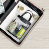 Clear Waterproof Cosmetic Cylinder bucket Drawstring Bag