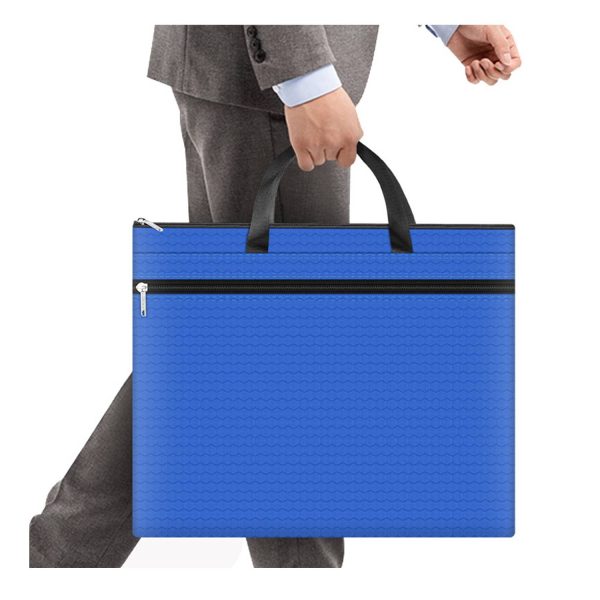 A3 Handheld Zipper Document Bag
