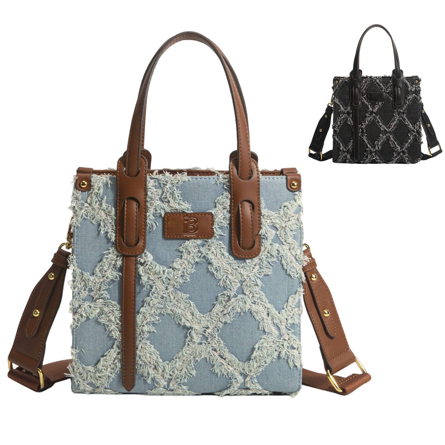 Fahion Denim bag handbag for women