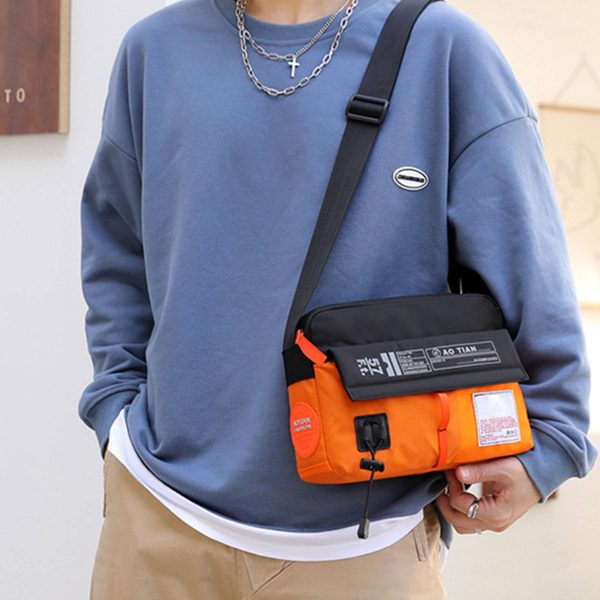 Nylon Outdoor Leisure Cross-body Bag