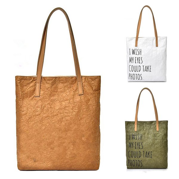 Custom Kraft paper hand-held storage bag