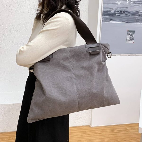 Canvas Women's Vintage Shoulder Crossbody Tote Bag