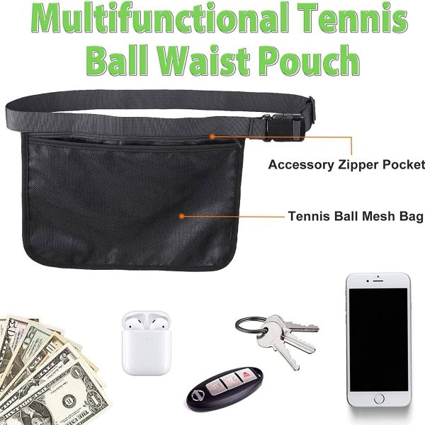 Oxford Eight-ball portable ball pick-up tennis bag
