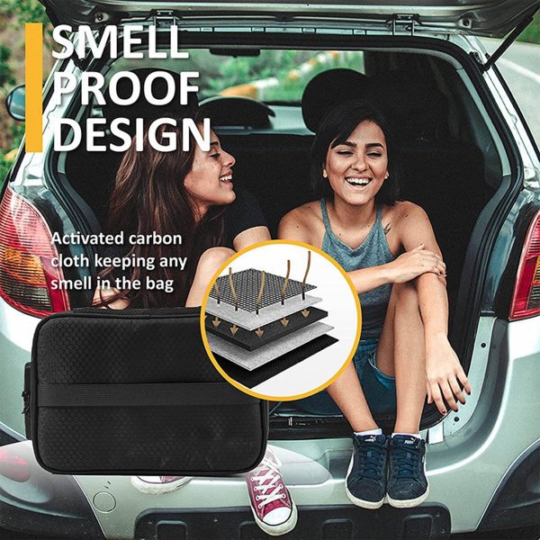 Nylon Portable travel odor-proof storage bag