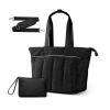 15.6-inch Zipper Tote bag with Laptop Compartment for Women