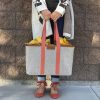 Large Canvas Foldable Grocery Shopping Bag