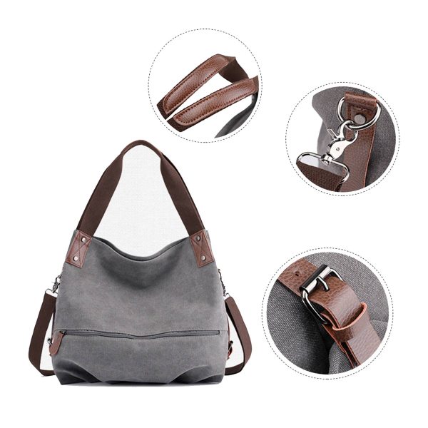 Canvas Shoulder Crossbody Bag for women