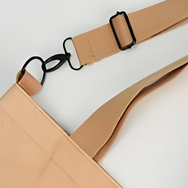 Kraft Paper Single-Shoulder Shopping Duffel Bag