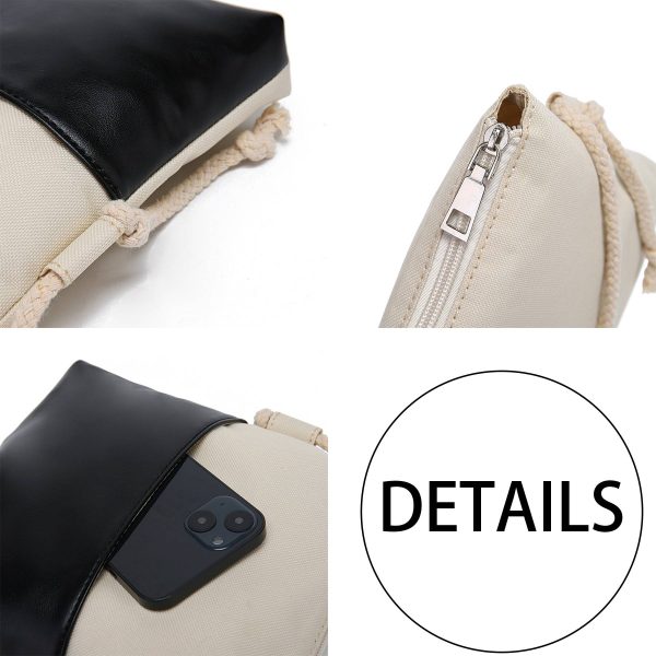 PU Carry a mini cross-body square bag
