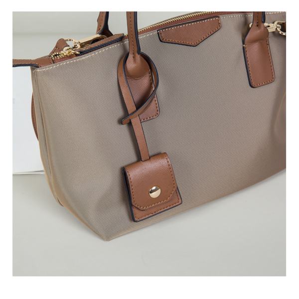 Lightweight Nylon Tote Crossbody Bag