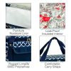 Outdoor multi-purpose cooler insulated bag