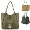 Jute Foldable Tote Bag for women