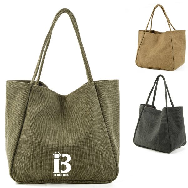 Jute Foldable Tote Bag for women