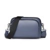Genuine Leather Double layer Shoulder Crossbody Bag