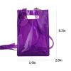 PVC Crossbody Shoulder Transparent Bag