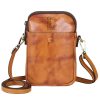 Pu leather Small Cellphone Purse crossbody Bag for women