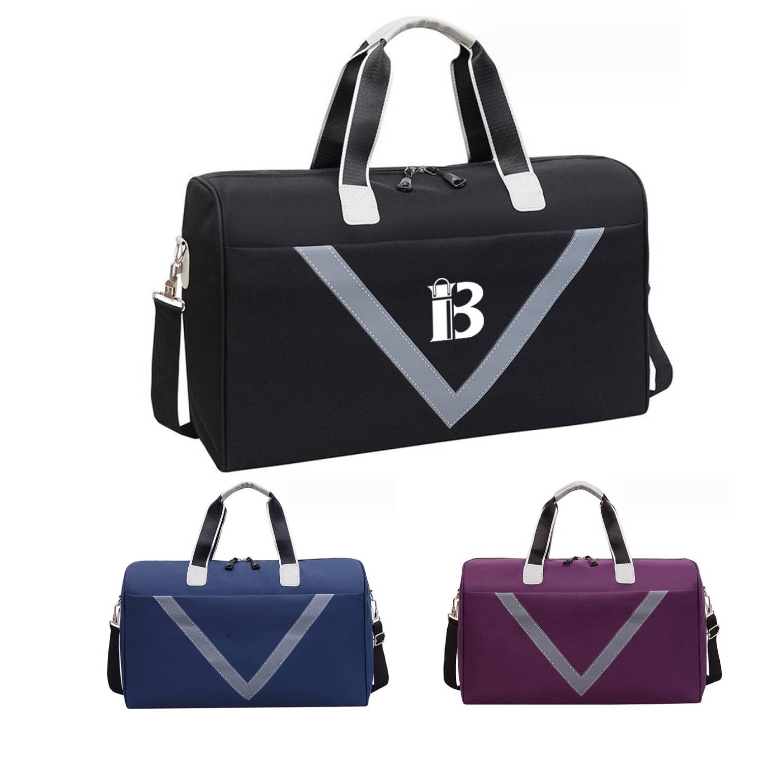 Large Capacity Portable Polyester Duffel Bag