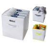 Foldable Storage Bins Cube Box w/ Dual Non-woven Handles