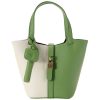 Genuine Leather bucket cross-body bag