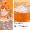 Cosmetics Wet Dry Separate Toiletry Bag with Shoes Storage