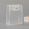 Pvc customized transparent handbag shopping bag