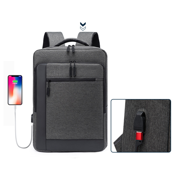 Smart Work Backpack with USB Charging Port