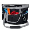 Nylon Mesh Beach crossbody Bag with Zipper