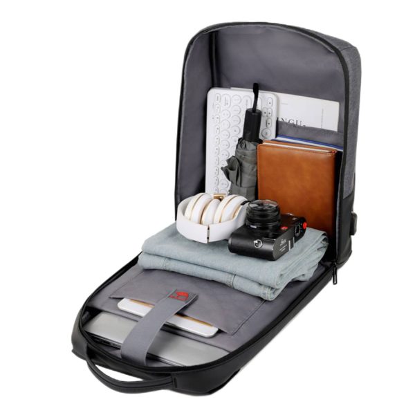 Oxford Business Computer Backpack With Usb Charging Port