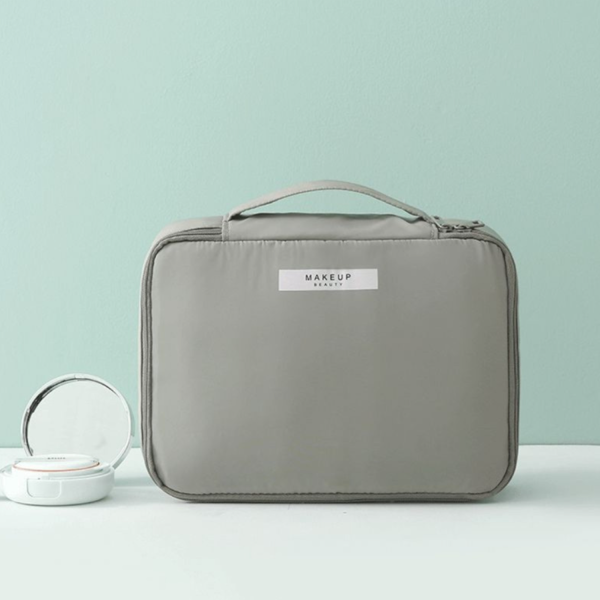Waterproof Makeup Bag Travel Vanity w/ Handle