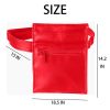 PU Leather Waist Apron Bag Fanny Pack